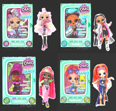 L.O.L. Surprise OMG Dance Miss Royale, B-Gurl,Virtuelle,Major Lady LOL O.M.G.NEU