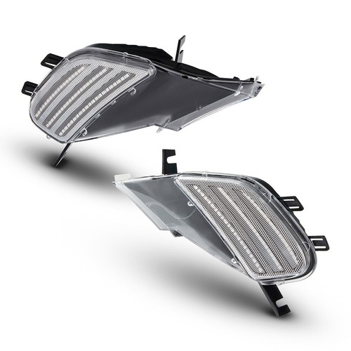 2Pcs Clear Front Side Marker Indicator Lights For Porsche Cayenne 955 2003-2006 - Picture 10 of 10