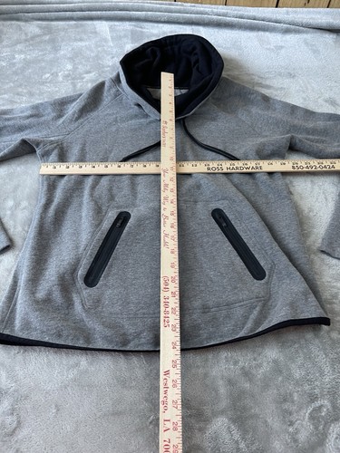 Calvin Klein Sweatshirt Womens Large Black Long Sleeve Cowl Neck Performance - Picture 5 of 15