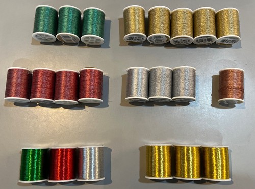 (22) Coats& Prim Dritz Metallic Decorative Sewing Thread - Picture 3 of 10