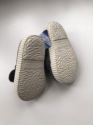 Mini Chaussures Zara Bébé - Taille UK 0.5 / EU 15/16, Bleues, Bottines Synthétiques Neuves