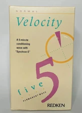 Vintage Redken Velocity 5 minute Synchron-E Permanent Wave Perm Movie Prop 80's