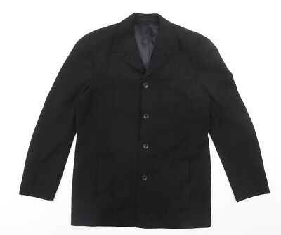 Copperstone Tailoring Herren Blazer schwarz Polyestermischung Größe 38 Reg