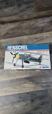 Vtg US Airfix Henschel 1:72 Model Kit 30060 New Open Box
