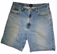 Vintage Tommy Hilfiger Shorts 38X10.5 Made In The USA Denim Blue 5 Pockets