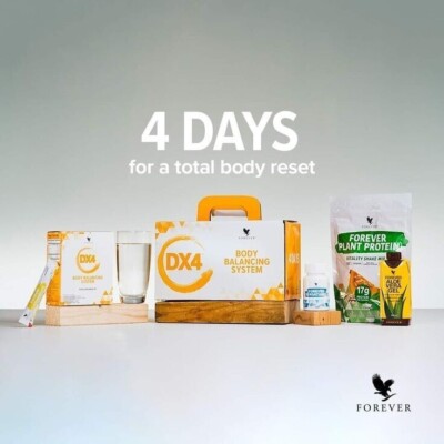 Forever Living DX4™Body Balancing System Reset Mind/Body 4-day