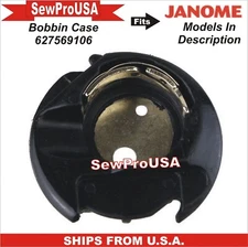 Bobbin Case Janome Part Number 627569106 Fits Janome & Kenmore Models In Descrip