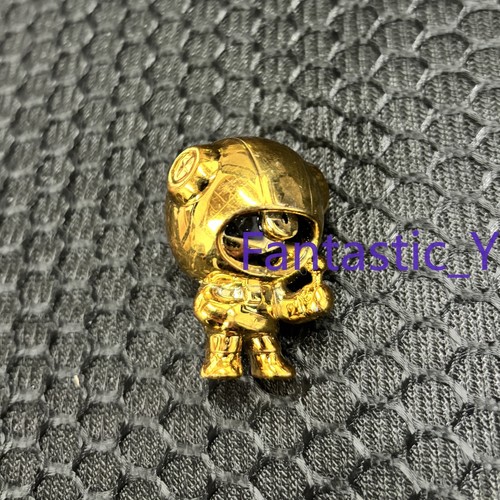 Lot of 3/Set LINE FRIENDS X Brawl Stars Rare Gold Leon Flaw Collectible Figure - Picture 5 of 11