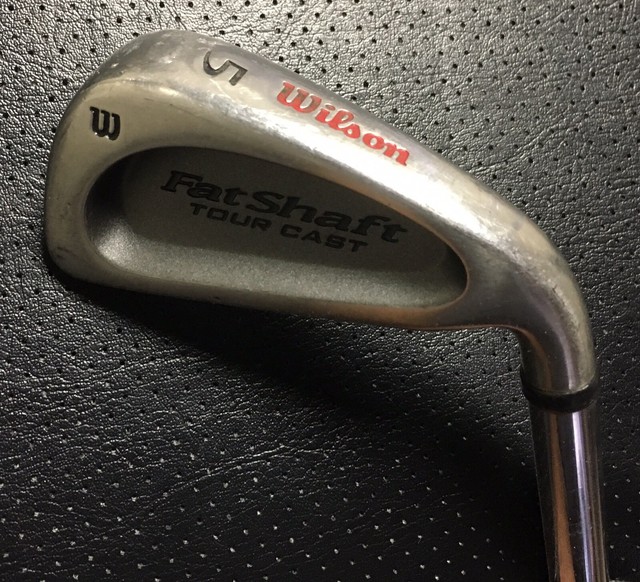 Wilson Fat Shaft Tour Cast Steel Shaft RH Men’s 5 Iron Golf Club eBay
