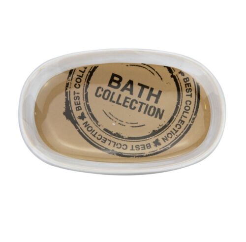 Soap Dish Ceramic Bathroom Shower Soap Holder Storage Plate Tray Accessory Sink - Picture 2 of 22