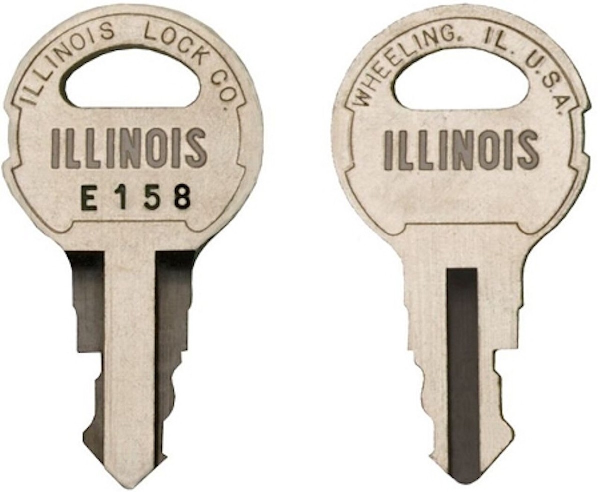 E158 keys (2 keys) Allen-Bradley | X-144218 key (OEM item) | eBay