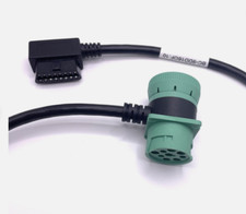 9 Pin T to OBD2 - J1939 Male to Female and OBDII Fully molding ELD Cable / Diagn