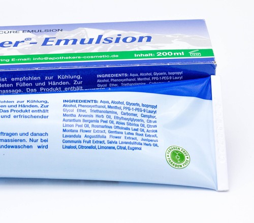 Alpenkrauter Emulsion Herbal Massage Gel for Joint, Back Pain - 200ml x 4 - Picture 9 of 10