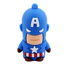 3.0 16GB 32GB 64GB Captain America Super Hero USB Flash Thumb Drive USA Shipper