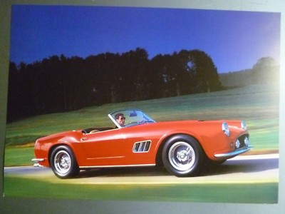 1958 Ferrari 250 California Spider Print, Picture, Poster, RARE!! Awesome L@@K