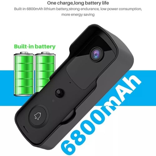 2MP Tuya Video Doorbell Camera Smart Wireless WiFi Intercom Door Bell Ring CCTV - Picture 5 of 9