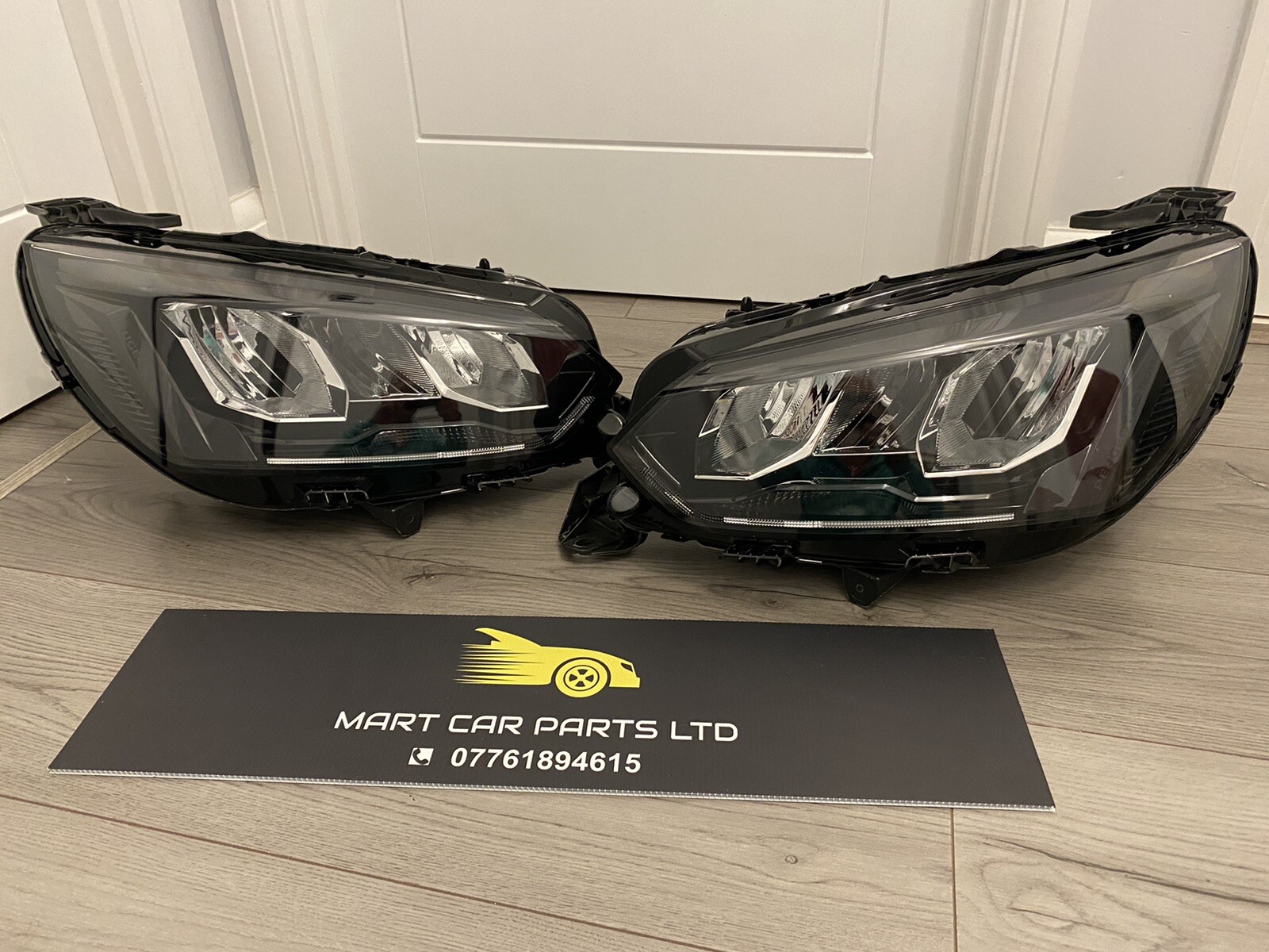 2008 & 208 2020- LED Headlights & Left Side RHD UK | eBay