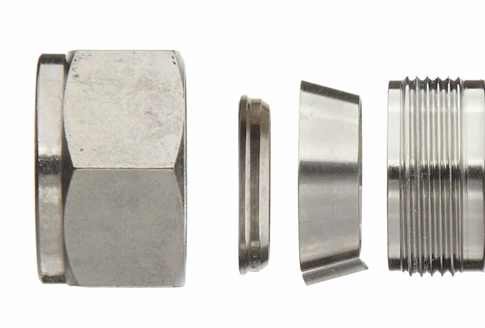 1/4" Tube x 1/2" MNPT 316ss Male Elbow Fitting Ham-Let 769LSS1/4X1/2 - Image 2 of 2