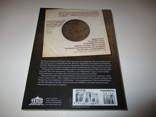 The Lost Treasures of R&B by Nelson George Book Paperback AD Hunter Mystery 2015 - Picture 2 of 2