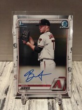 2020 Bowman Chrome 1st Bryce Jarvis Base Auto DBacks HOT ROOKIE RC Autograph C1