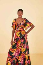 NWT FARM RIO DRESS WITH TAGS SIZE MEDIUM  PACK3724 DI78