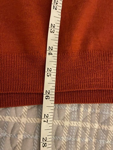 Brooks Brothers Polo Mens Large Red Wool Long Sleeve Button Stretch Shirt VTG US - Picture 9 of 10