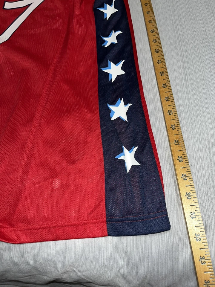 TEAM USA #7 Sheryl Swoopes WNBA Champion Team USA Jersey WOMENS Houston Comets L - Image 3 of 4