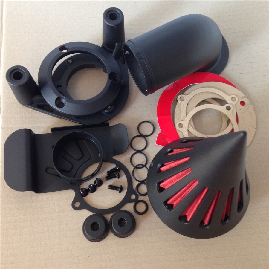 For 2008-2012 Harley Touring FLHTC Street Glide Black Spike Air