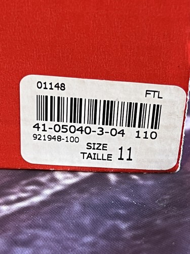 Nike Air More Uptempo DS Sz 11 Triple White W Nike Receipt Scottie Pippen NEW - Picture 10 of 12
