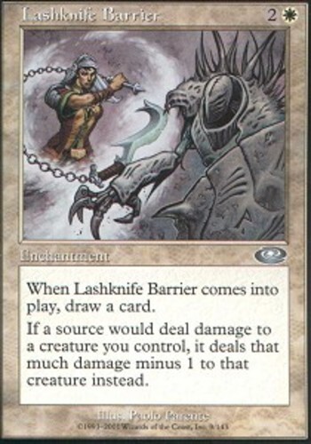 [1x] Lashknife Barrier - Foil Near Mint, English Planeshift MTG Magic