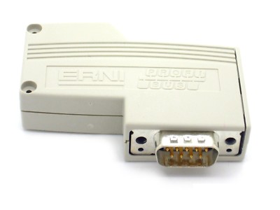 1x PROFI-BUS Knoten vertikal ERNI 103658 (Bus Interface Connector,Stecker)