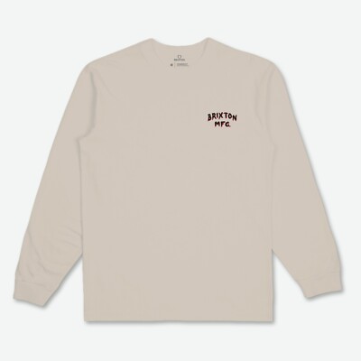 BRIXTON TRAILMOOR LONGSLEEVE GR: M CREAM