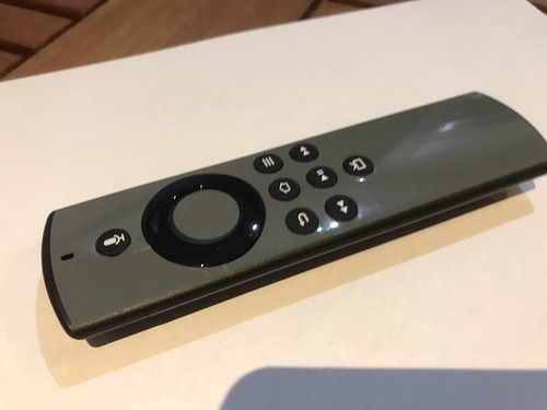 Amazon Fire Was Tv Stick Lite remote Vinyl Sticker Cover Gloss Grey - Picture 3 of 5