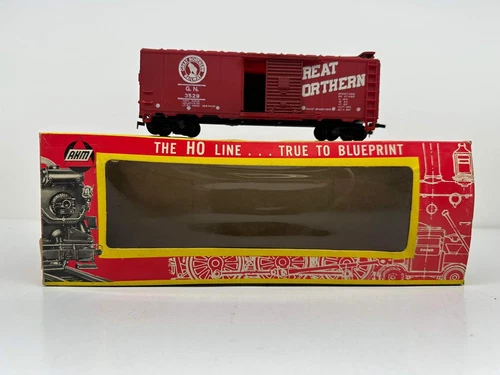 AHM Box Car No.5225 GREAT NORTHERN GN #3529 HO Scale - Picture 1 of 8