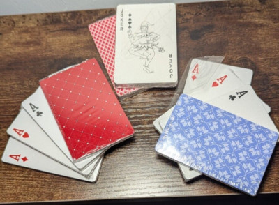 3 Different Designs - Decks - Vintage Playing Cards-Packs Sealed* Never Used