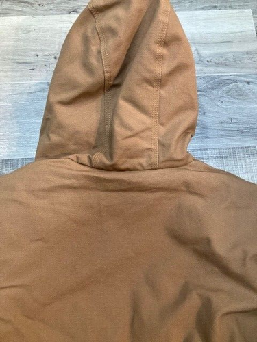 BULWARK FR HOODED INSULATED WINTER JACKET MEN'S LARGE REGULAR FIT - Picture 12 of 12