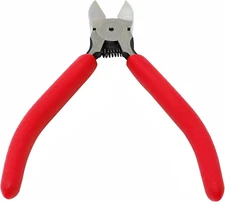 Iexcell 5" Flush Cutter Side Cutter Wire Cutter Pliers Nippers Repair Tool, Blac