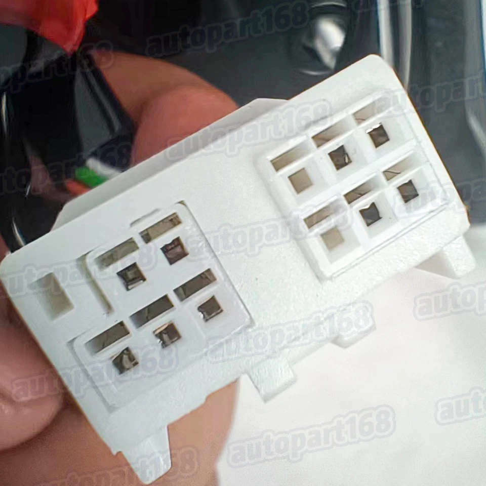 For 2014-2021 Toyota 4Runner Left Driver Side Mirror Black 9Pins Puddle Light Foto 2 de 4