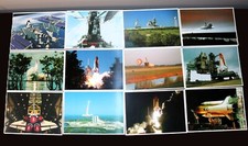 NASA Space Shuttle Twelve Collectible Prints Souvenir Postcard Package
