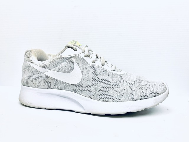 nike tanjun white platinum lace
