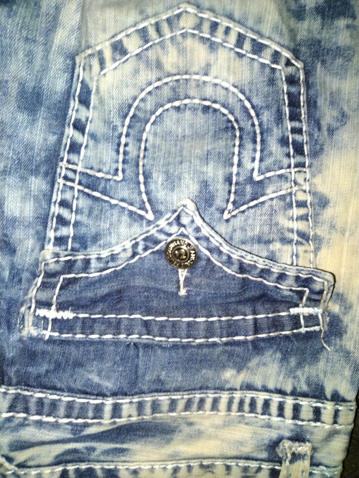 True Religion Joey Super T Distressed Jeans 34 x 34 image 10