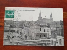 CPA 78 - Poissy L'église collégiale Notre Dame restaurant l'Esturgeon