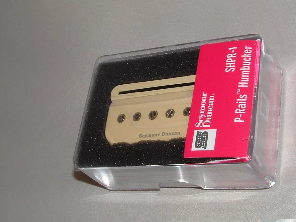 Seymour Duncan SHPR-1 P-Rails Humbucker Bridge Guitar Pickup CREAM New Warranty