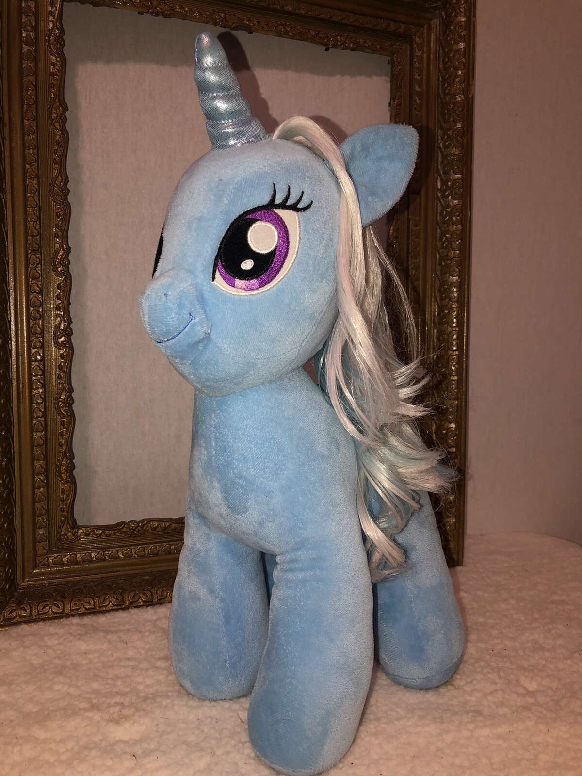 Build a Bear PELUCHE MY LITTLE PONY Unicorno Trixie Lulamoon Giocattolo morbido
