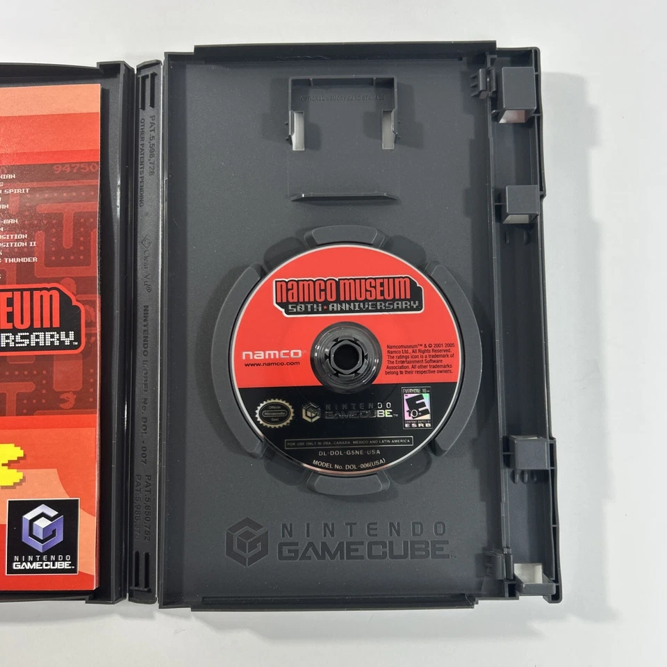 Namco Museum 50th Anniversary Nintendo GameCube Complete CIB Complete Tested - Image 4 of 4