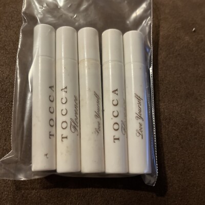 TOCCA Eau De Parfum Florence  Sample SET OF 5
