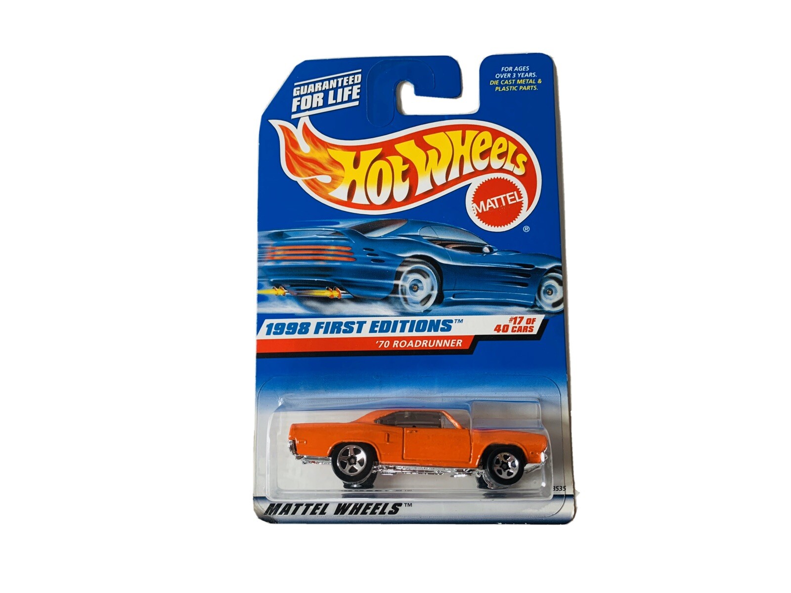 hot wheels 1998 first editions 70 roadrunner