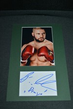 FLORIAN MUNTEANU signed autograph A4 mat in person CREED 2 DRAGO Rocky