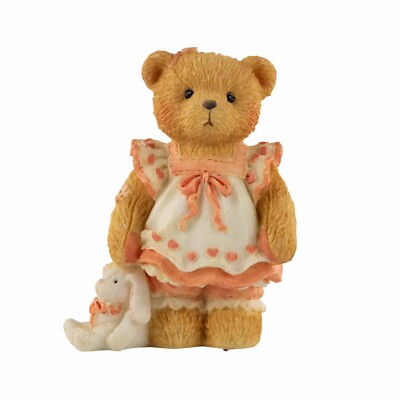 Cherished Teddies Young Daughter Bear Figurine 624853 1993 Vintage Rare HTF New