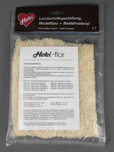 HEKI 1555 [H0,TT,N] Heki Flor floreciente aprox. 14x28 cm (precio base 127,30 €/m²) | Zustand: Neu